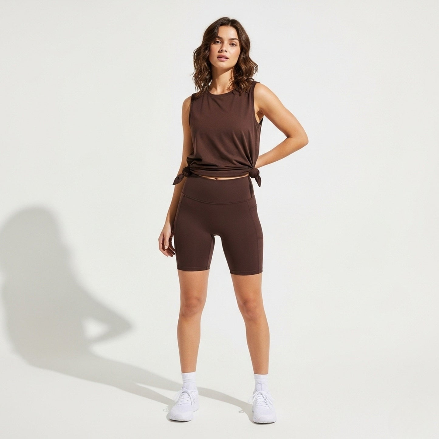 Everyday Muscle Tank - Brown