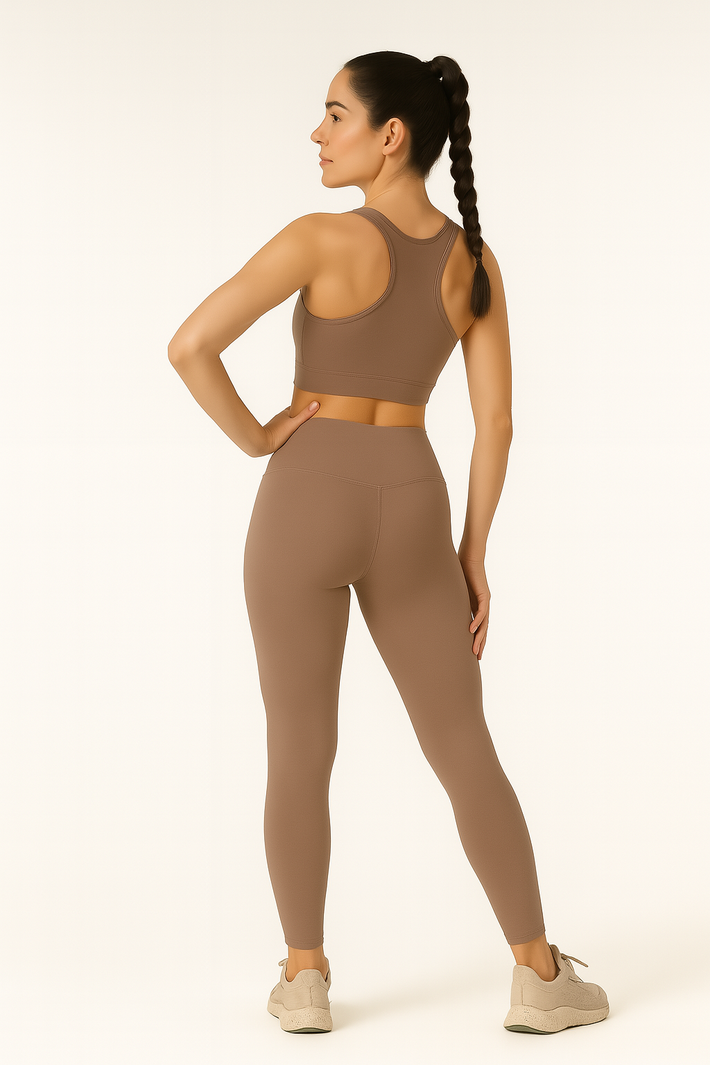 MoveEase Leggings - Mocha Mousse