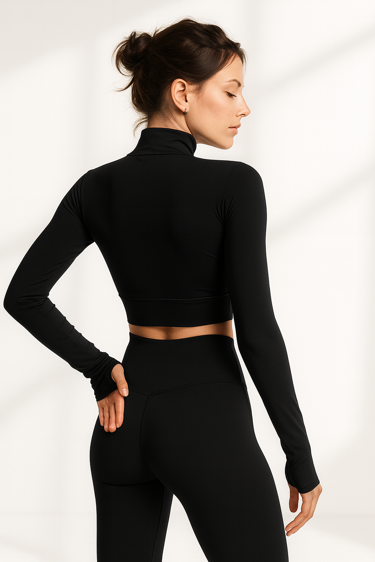 MoveEase Zip-Up Jacket -  Black